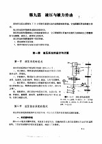林业机械工程师手册 第9篇 液压与液力传动