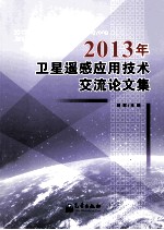 2013年卫星遥感应用技术交流论文集