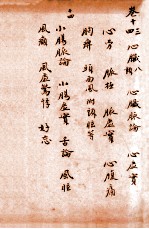 孙真人备急千金要方 卷13-卷14
