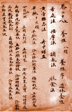 孙真人备急千金要方 卷27-28