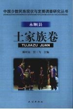 中国少数民族现状与发展调查研究丛书 永顺县土家族卷