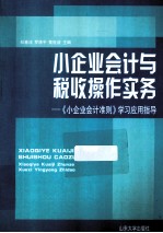 小企业会计与税收操作实务 《小企业会计准则》学习应用指导