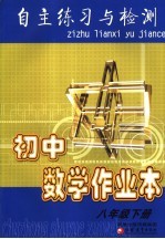 初中数学作业本 八年级 下