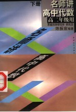 名师讲高中代数 下