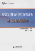 师德突出问题典型案例评析 幼儿园教师读本