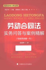 劳动合同法实务问答与案例精解 写给劳动者一方