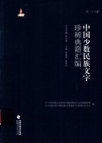 中国少数民族文字珍稀典籍汇编 第28册