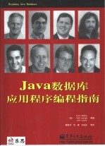 Java数据库应用程序编程指南