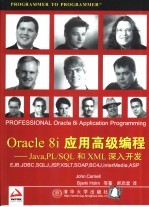 Oracle 8i应用高级编程 Java，PL/SQL和XML深入开发