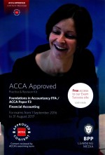 FOUNDATIONS IN ACCOUNTANCY FFA ACCA PAPER F3 FINANCIAL ACCOUNTING