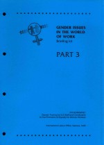 GENDER ISSUES IN THE WORLD OF WORK