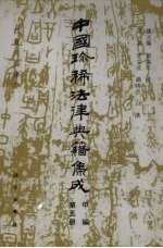 中国珍稀法律典籍集成 甲编 第5册 西夏天盛律令