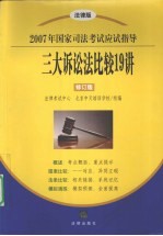 2007年国家司法考试应试指导 三大诉讼法比较19讲