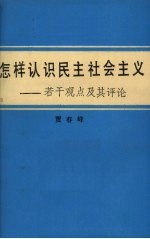 怎样认识民主社会主义 若干观点及其评论