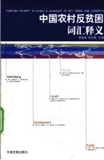 中国农村反贫困词汇释义