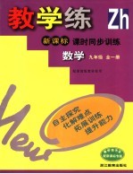 教学练 新课标课时同步训练 数学．九年级：全1册