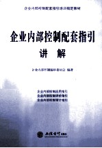 企业内部控制配套指引讲解