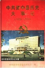 中共资中县历史大事记 1928-2000