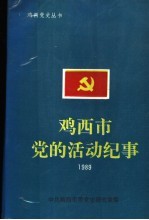 鸡西市党的活动纪事 1989年