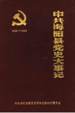 中共海阳县党史大事记 1926-1949