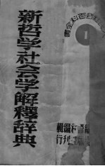 新哲学社会学解释辞典