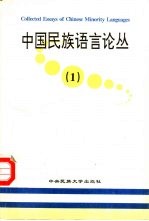 中国民族语言论丛 1
