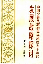 中国少数民族和民族地区九十年代发展战略探讨