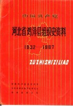 中国共产党河北省鸡泽县组织史资料 1932-1987