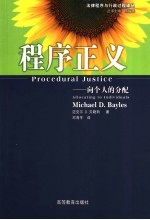 程序正义 向个人的分配
