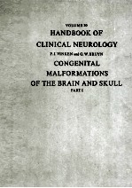 HANDBOOK OF CLINICAL NEUROLOGY VOLUME 30 CONGENITAL MALFORMATIONS OF THE BRAIN AND SKULL PART 1