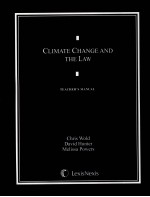 CLIMATE CHANGE AND THE LAW