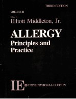 ALLERGY:PRINCIPLES AND PRACTICE VOLUME 2 THIRD EDITION