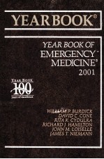 THE YEAR BOOK OF EMERGENCY MEDICINE 2001