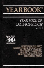 THE YEAR BOOK OF ORTHOPEDICS 2001