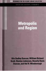 Metropolis and Region