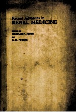 RECENT ADVANCES IN RENAL MEDICINE NUMBER TWO