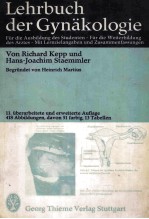 LEHRBUCH DER GYNAKOLOGIE