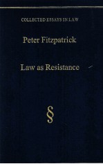 LAW AS RESISANCCE MODERNISM