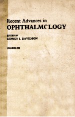 RECENT ADVANCES IN OPHTHALMCLOGY NUMBER SIX