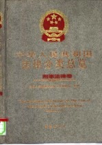 中华人民共和国法律分类总览 刑法卷