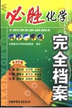 必胜完全档案 高二化学