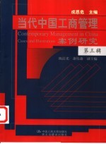 当代中国工商管理案例研究 第3辑