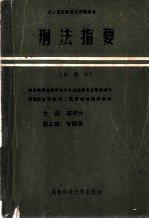 刑法指要 新编本