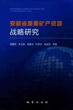 安徽省重要矿产资源战略研究