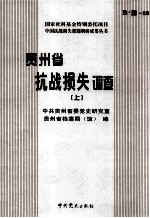 贵州省抗战损失调查 上