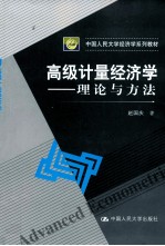 高级计量经济学 理论与方法