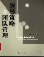 领导策略与团队管理