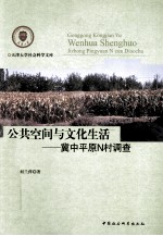 公共空间与文化生活 冀中平原N村调查