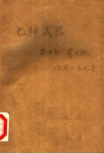 七种武器 第4部 霸王枪
