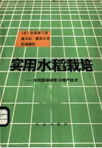 实用水稻栽培 水稻栽培诊断与增产技术